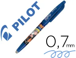 Roller pilot frixion ball edition limitee naruto encre gel pointe moyenne coloris bleu