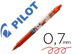 Roller pilot frixion ball clicker edition limitee naruto encre gel pointe moyenne coloris rouge