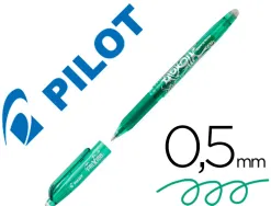Roller pilot frixion ball encre gel pointe fine coloris vert