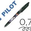 Roller pilot frixion ball edition limitee naruto encre gel pointe moyenne coloris noir