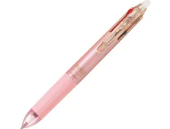 Roller pilot frixion ball 4 colors encre gel pointe fine corps degrade coloris rose