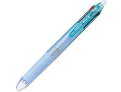 Roller pilot frixion ball 4 colors encre gel pointe fine corps degrade coloris bleu