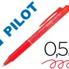 Roller pilot frixion ball clicker encre gel pointe fine coloris rouge