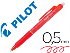 Roller pilot frixion ball clicker encre gel pointe fine coloris rouge