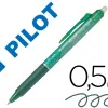 Roller pilot frixion ball clicker encre gel pointe fine coloris vert