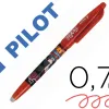 Roller pilot frixion ball edition limitee naruto encre gel pointe moyenne coloris rouge