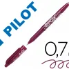 Roller pilot frixion ball encre gel pointe moyenne coloris rouge bordeaux