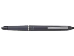 Roller pilot frixion ball clicker zone encre gel pointe moyenne coloris gris fonce