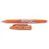 Roller pilot frixion ball écriture moyenne 0.7mm encre effaçable grip préhension rechargeable gomme sertie coloris rouge