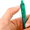 Roller pilot frixion clicker écriture moyenne 0.35mm encre effaçable gomme sertie grip prehenion rechargeable vert