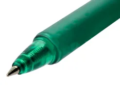 Roller pilot frixion clicker écriture moyenne 0.35mm encre effaçable gomme sertie grip prehenion rechargeable vert