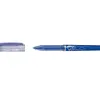 Roller pilot frixion point pointe aiguille 0.3mm encre effaçable grip préhension rechargeable gomme sertie bleu