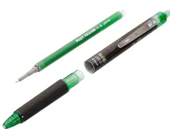 Roller pilot frixion point clicker 05 encre gel thermosensible effacable rechargeable vert