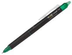 Roller pilot frixion point clicker 05 encre gel thermosensible effacable rechargeable vert