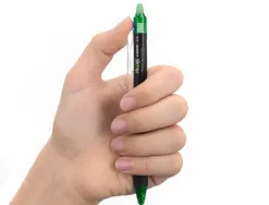 Roller pilot frixion point clicker 05 encre gel thermosensible effacable rechargeable vert