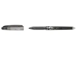 Roller pilot frixion point pointe aiguille 0.3mm encre effaçable grip préhension rechargeable gomme sertie noir