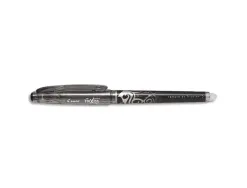 Roller pilot frixion point pointe aiguille 0.3mm encre effaçable grip préhension rechargeable gomme sertie noir
