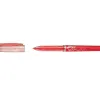 Roller pilot frixion point pointe aiguille 0.3mm encre effaçable grip préhension rechargeable gomme sertie rouge