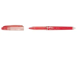 Roller pilot frixion point pointe aiguille 0.3mm encre effaçable grip préhension rechargeable gomme sertie rouge