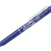 Roller pilot frixion point clicker a encre thermosens rechargeable pointe moy noir/bleu/rouge/bleu etui 4
