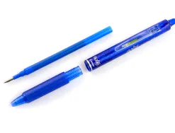 Roller pilot frixion point clicker a encre thermosens rechargeable pointe moy noir/bleu/rouge/bleu etui 4
