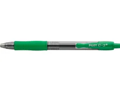 Roller pilot g-2+ 5 begreen retractable encre gel pointe fine coloris vert