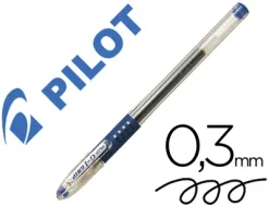 Roller pilot g1 gel grip caoutchouc bille carbure de tungstène pointe fine encre gel bleue