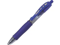 Roller pilot mini g2 pixies ecriture moyenne 0.4mm retractable coloris bleu
