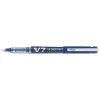 Roller pilot v7 rechargeable écriture moyenne 0.5mm niveau encre liquide visible écologique régulateur débit bleu