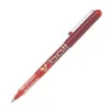 Roller pilot vball 7 écriture moyenne 0.5mm encre liquide niveau visible régulateur débit clip métal coloris rouge