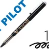 Roller pilot vball 1.0 écriture 0.7mm encre liquide niveau visible pointe conique 1mm clip métal coloris noir