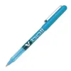 Roller pilot v-ball 5 pointe metal 0,3mm encre liquide coloris turquoise
