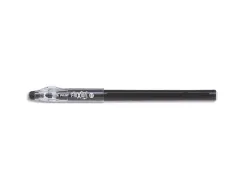 Roller pilot vball 7 rt écriture moyenne 0.5mm encre liquide grip caoutchouc clip métal rétractable rechargeable noir