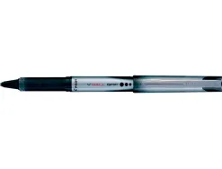 Roller pilot vball grip écriture moyenne 0.7mm pointe acier inoxydable niveau encre liquide visible grip caoutchouc noir