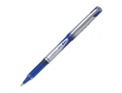 Roller pilot vball grip écriture moyenne 0.7mm pointe acier inoxydable niveau encre liquide visible grip caoutchouc bleu