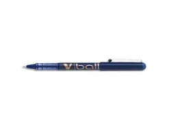 Roller pilot vball pointe large 1mm capuchon encre liquide couleur bleu