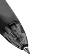 Roller q-connect écriture moyenne 0.7mm encre effaçable grip préhension gomme sertie coloris noir
