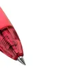 Roller q-connect écriture moyenne 0.7mm encre effaçable grip préhension gomme sertie coloris rouge
