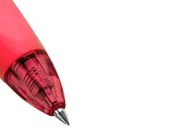 Roller q-connect écriture moyenne 0.7mm encre effaçable grip préhension gomme sertie coloris rouge