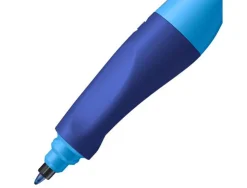 Roller stabilo easyoriginal effaçable ergonomique rechargeable grip caoutchouc écriture 0.5mm droitier bleu