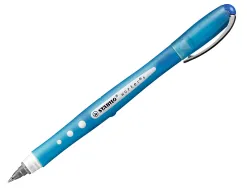 Roller stabilo worker colorful pointe en metal corps plastique encre liquide pochette de 4u