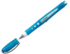 Roller stabilo worker colorful pointe en metal corps plastique encre liquide pochette de 4u