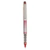 Roller uniball eye needle pointe indéformable 0.7mm encre liquide super ink permanent système exclusif uni-flow rouge