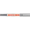 Roller uniball eye plastique recycle encre liquide ecriture moyenne pointe metal coloris orange