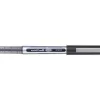 Roller uniball eye plastique recycle encre liquide ecriture fine pointe metal coloris noir