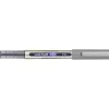 Roller uniball eye plastique recycle encre liquide ecriture moyenne pointe metal coloris violet