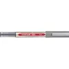 Roller uniball eye plastique recycle encre liquide ecriture moyenne pointe metal coloris rouge