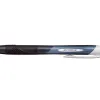 Roller uniball jetstream sport retractable plastique recycle ecriture moyenne coloris bleu