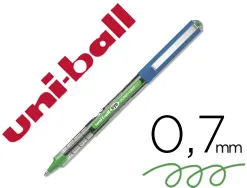 Roller uniball ocean care ecriture moyenne pointe 0,7mm encre liquide verte