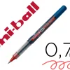 Roller uniball ocean care ecriture moyenne pointe 0,7mm encre liquide rouge